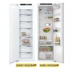 یخچال فریزر دوقلو توکار بوش مدل KIR81AFD0M + GIN81AEE0M